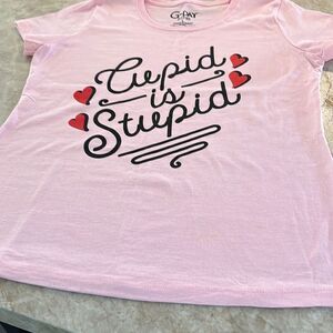Pink Heart Tee NWOT